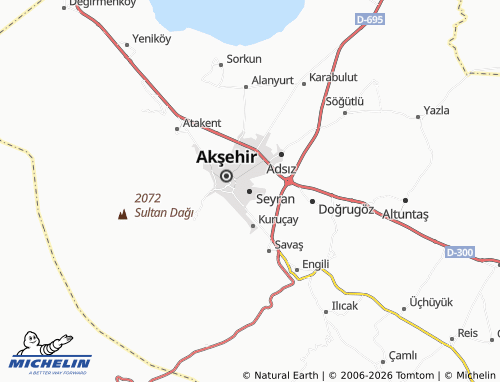 MICHELIN Seyran map - ViaMichelin