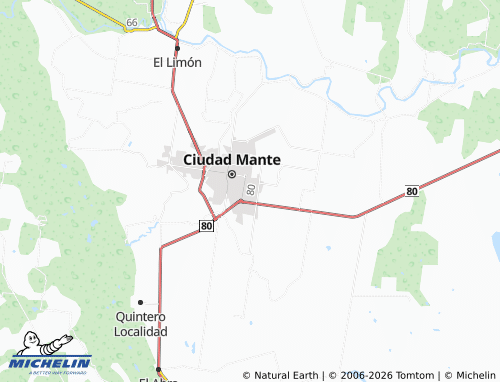 Mappa MICHELIN Esfuerzo Obrero - ViaMichelin