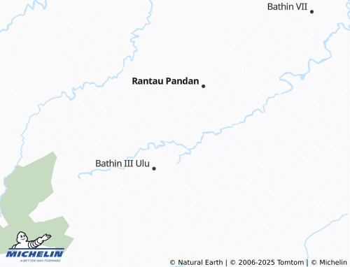 MICHELIN Karak Apung map - ViaMichelin