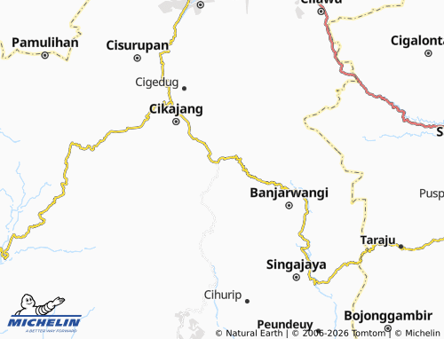 MICHELIN Tanjungjaya map - ViaMichelin