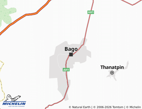Mapa MICHELIN Bago - ViaMichelin