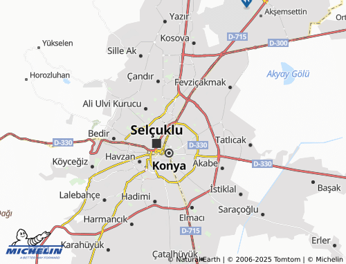 MICHELIN Karacığan map - ViaMichelin