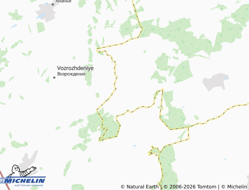 MICHELIN-Landkarte Klyuchishchi - ViaMichelin