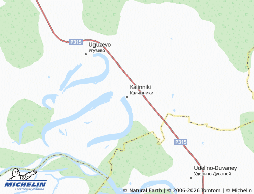 MICHELIN-Landkarte Kalinniki - ViaMichelin