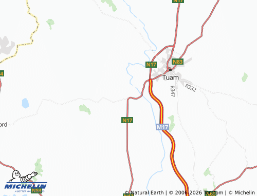 Kaart MICHELIN Claretuam - ViaMichelin