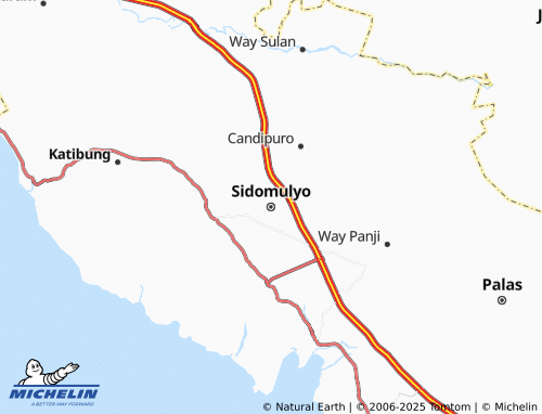 MICHELIN Sidomulyo map - ViaMichelin