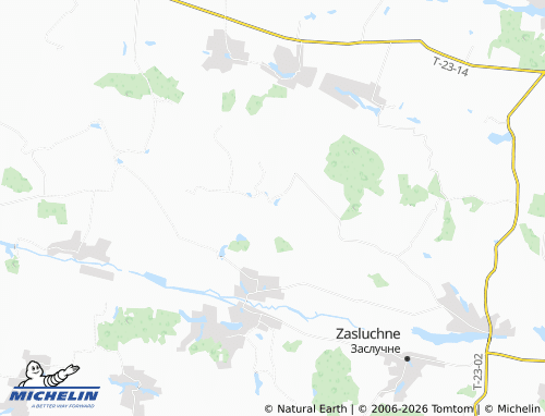 Carte MICHELIN Volytsia Druha - ViaMichelin