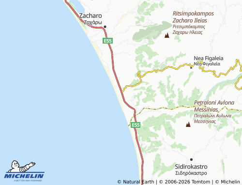 Carte MICHELIN Tholo - ViaMichelin