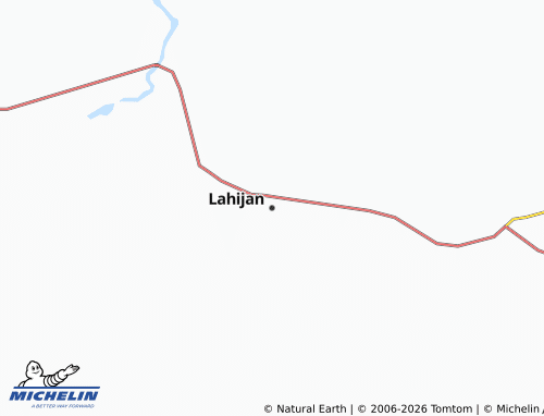 Mappa MICHELIN Lahijan - ViaMichelin