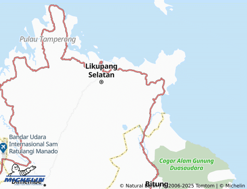 MICHELIN Winuri map - ViaMichelin
