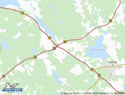 Mapa MICHELIN Pohjoinen - ViaMichelin