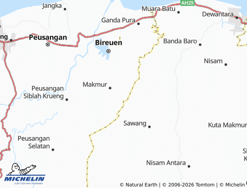 Mappa MICHELIN Blang Dalam - ViaMichelin
