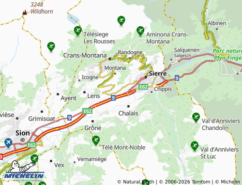 Carte MICHELIN Champzabé - ViaMichelin