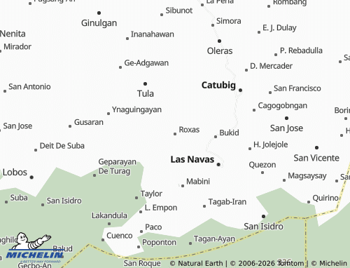 MICHELIN Roxas map - ViaMichelin