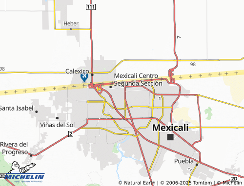 Carte MICHELIN Burócrata - ViaMichelin