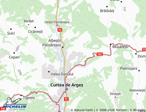 Carte MICHELIN Borovinești - ViaMichelin