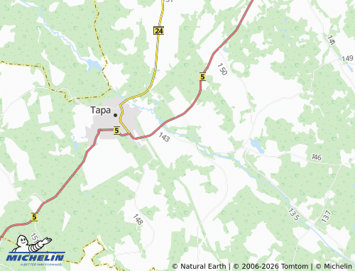 Mappa MICHELIN Moe - ViaMichelin