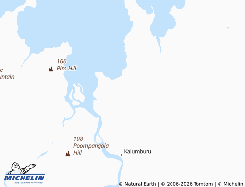Mapa MICHELIN Drysdale River - ViaMichelin
