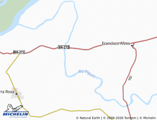 MICHELIN-Landkarte Rio Bonito - ViaMichelin