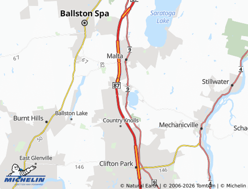 Mapa MICHELIN Round Lake - ViaMichelin