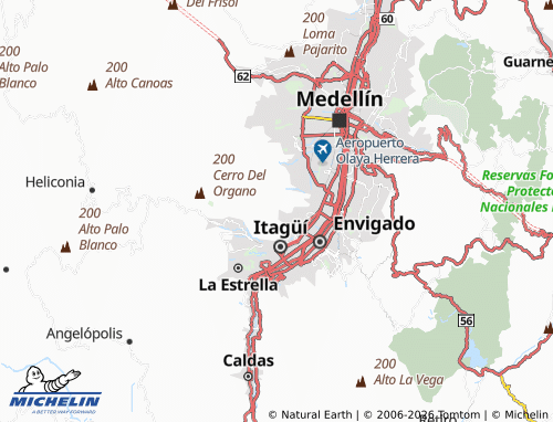 Carte MICHELIN El Pedregal - ViaMichelin