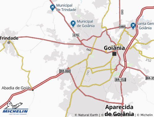 Carte MICHELIN Barão Goiá V - ViaMichelin