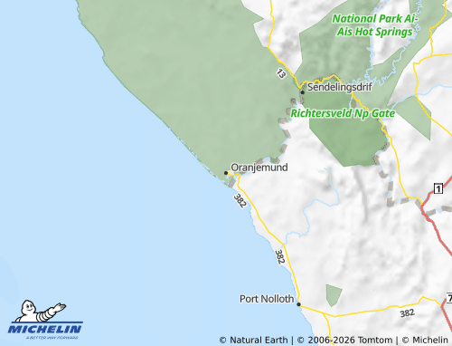 MICHELIN Oranjemund map - ViaMichelin
