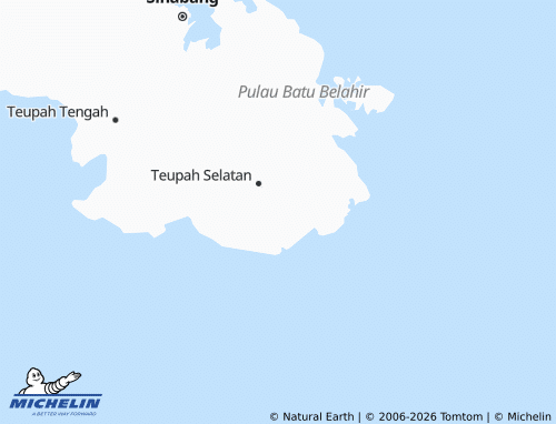 Mapa MICHELIN Trans Meranti - ViaMichelin