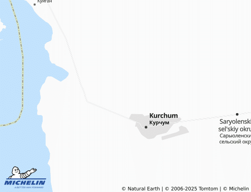 MICHELIN Topterek map - ViaMichelin