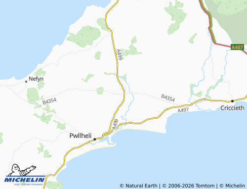 Mappa MICHELIN Y Ffor - ViaMichelin