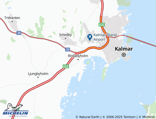 MICHELIN Rinkabyholm map - ViaMichelin