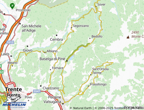 Mapa MICHELIN Cagnotti - ViaMichelin