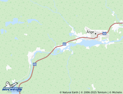 MICHELIN Ovansjö map - ViaMichelin