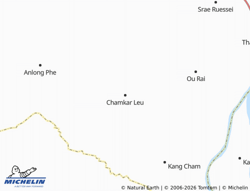 Mappa MICHELIN Chamkar Leu - ViaMichelin