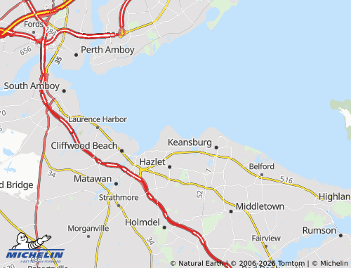 Mappa MICHELIN Union Beach - ViaMichelin