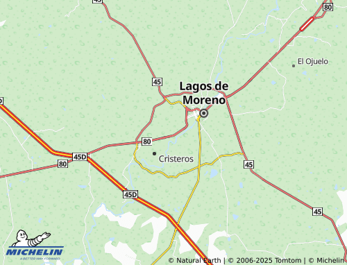 MICHELIN Vistas del Valle map - ViaMichelin
