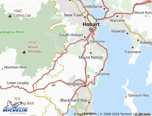 Mapa MICHELIN Ridgeway - ViaMichelin