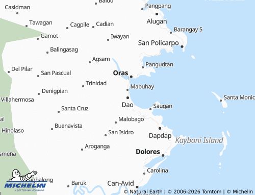 Mappa MICHELIN Dao - ViaMichelin