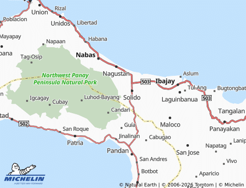 Mappa MICHELIN Magallanes - ViaMichelin