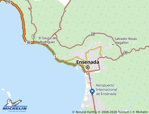Mapa MICHELIN Territorio Sur - ViaMichelin