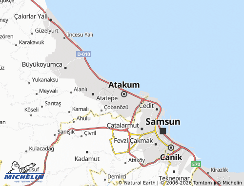 Mappa MICHELIN Mimar Sinan - ViaMichelin