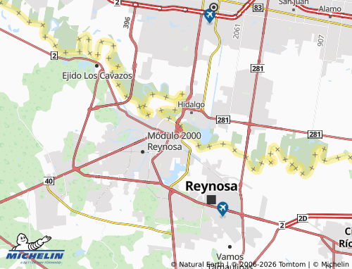 Mapa MICHELIN Unidad y Progreso - ViaMichelin