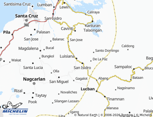 MICHELIN Luisiana map - ViaMichelin