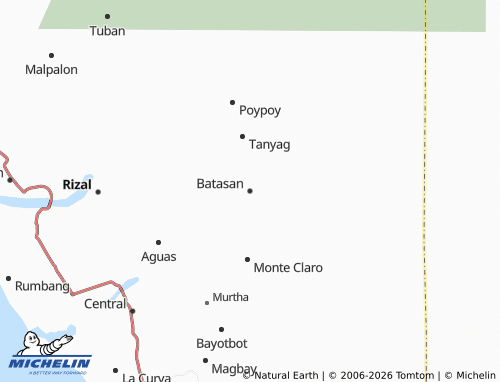 Mappa MICHELIN Batasan - ViaMichelin