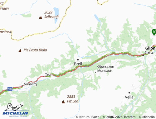 Carte MICHELIN Breil - ViaMichelin
