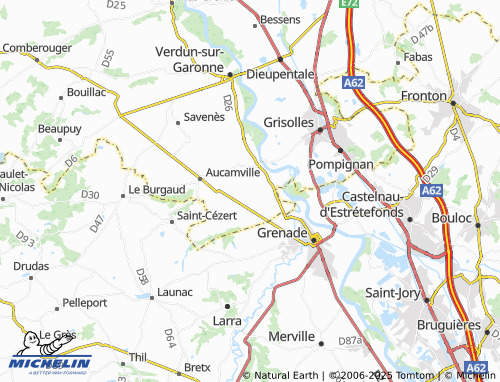 MICHELIN Les Pessots map - ViaMichelin