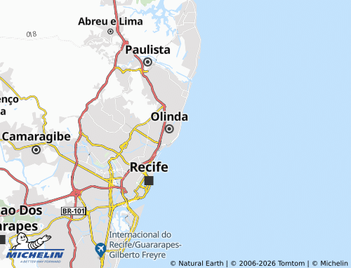 Mapa MICHELIN Amaro Branco - ViaMichelin