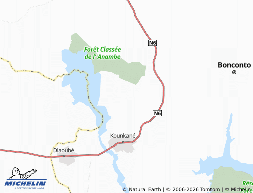 Mapa MICHELIN Namara - ViaMichelin