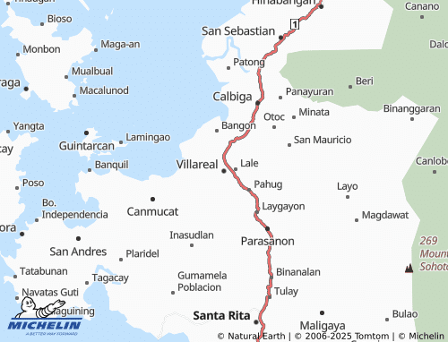 MICHELIN Villareal map - ViaMichelin