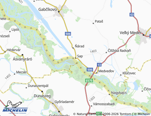 MICHELIN-Landkarte Sap - ViaMichelin